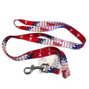 Philadelphia Phillies MLB Premium Officially Licensed Dog Lead Leash NEW…